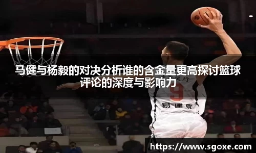 马健与杨毅的对决分析谁的含金量更高探讨篮球评论的深度与影响力