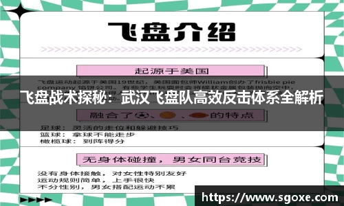 飞盘战术探秘：武汉飞盘队高效反击体系全解析